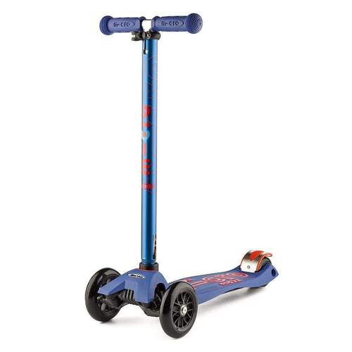Maxi Micro Deluxe 3 Wheel Kids Scooter - Blue
