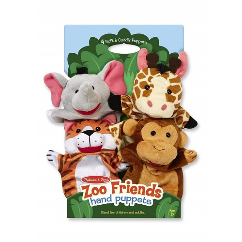 Animal Hand Puppets - Zoo