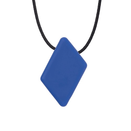 Parabite Chew Necklace - Soft Dark Blue