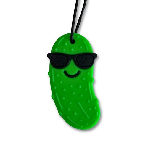 Pickle Chew Pendant -Tangy Green