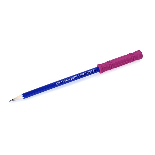Bite Saber Chewable Pencil Topper - Soft Magenta