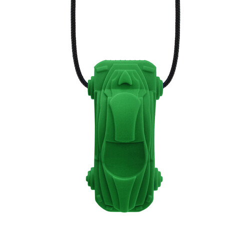 Racecar Chew Necklace - XXT Dark Green