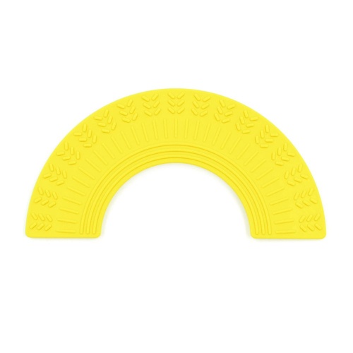 Chewable Rainbow Fidget - Soft Yellow