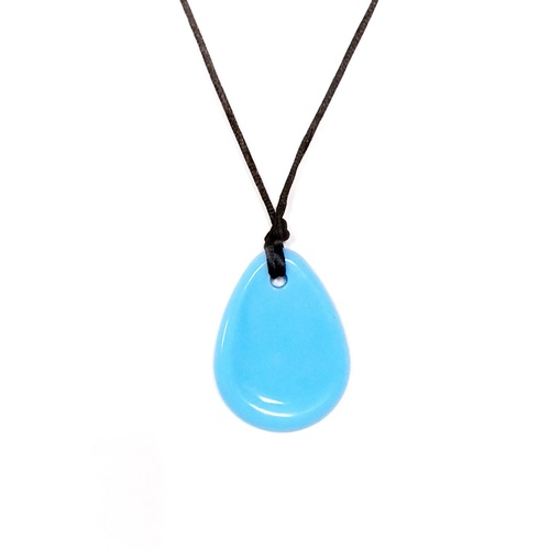 Raindrop Necklace - Blue