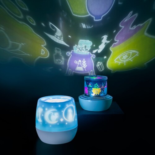 Lil Dreamers Lumi-Go-Round Rotating Projector Light - Enchanted