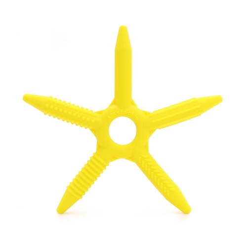 SolaBite Five Pointed Chew - Soft Yellow
