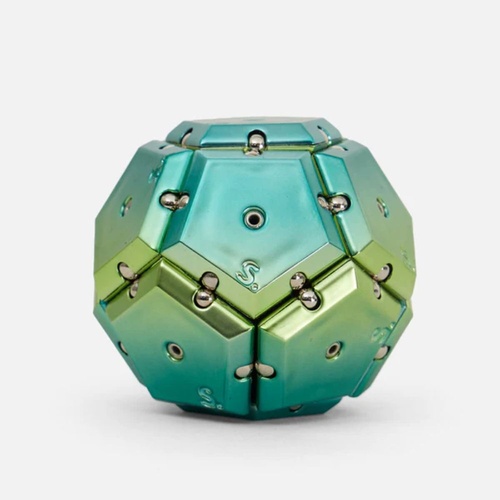 Geode Chrome Fidget Sphere - Gamma
