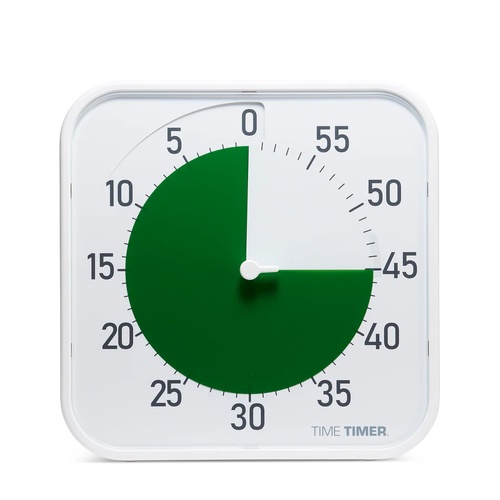 Time Timer 12" - White with Green Disc