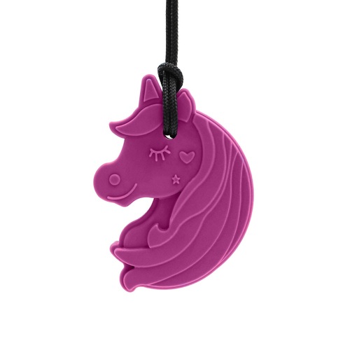 Chewnicorn Chew Necklace - Soft Magenta
